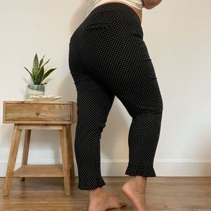 Lane Bryant Allie Pant with ruffle hem